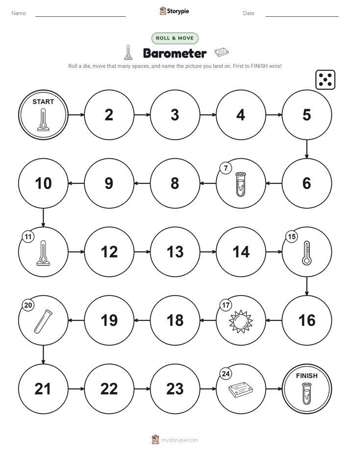 Roll & Move Game