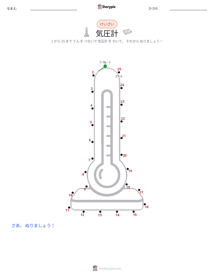 点つなぎ