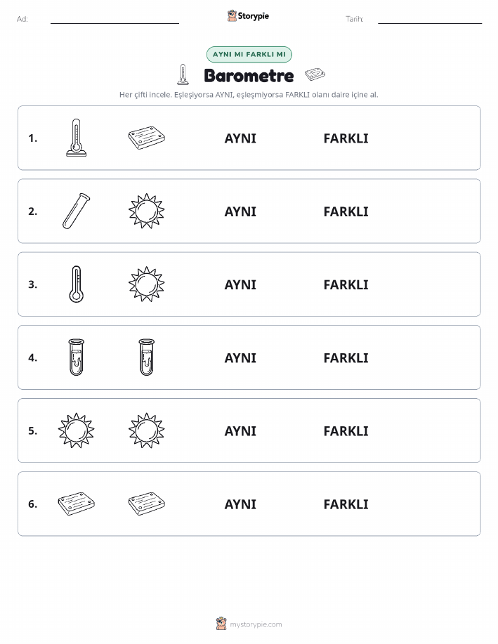 Aynı mı Farklı mı