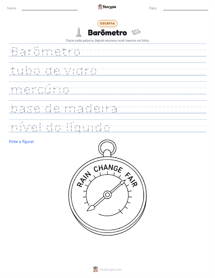 Prática de Escrita