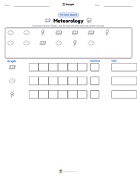 Meteorology printable worksheet preview