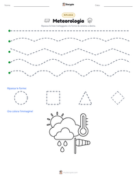 Anteprima della scheda stampabile di Meteorologia
