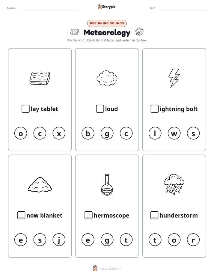 Beginning Sounds