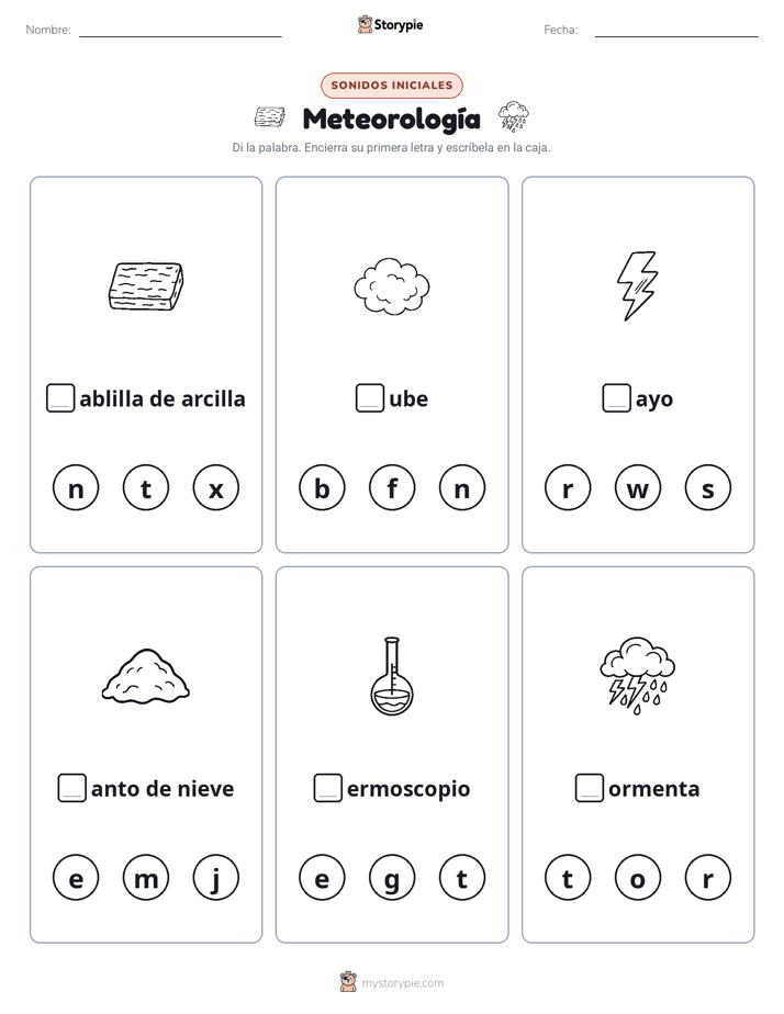 Sonidos Iniciales