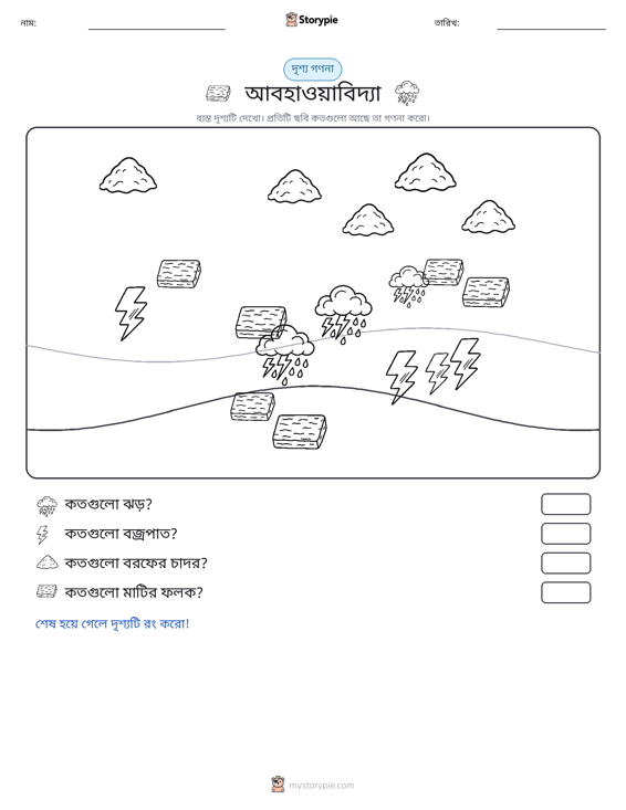গণনা দৃশ্য