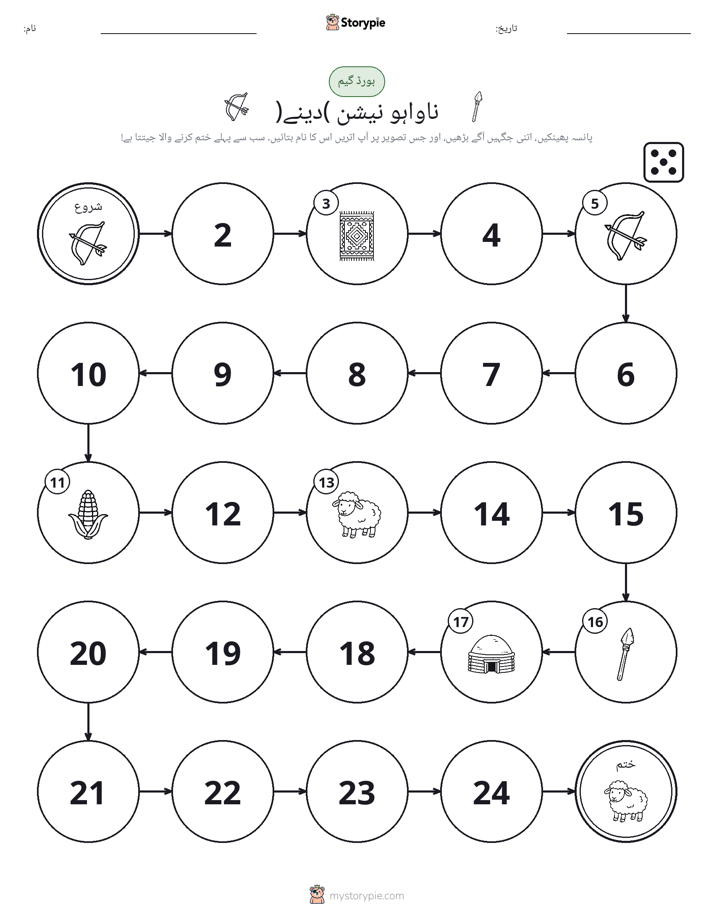 رول اور منتقل کریں کھیل