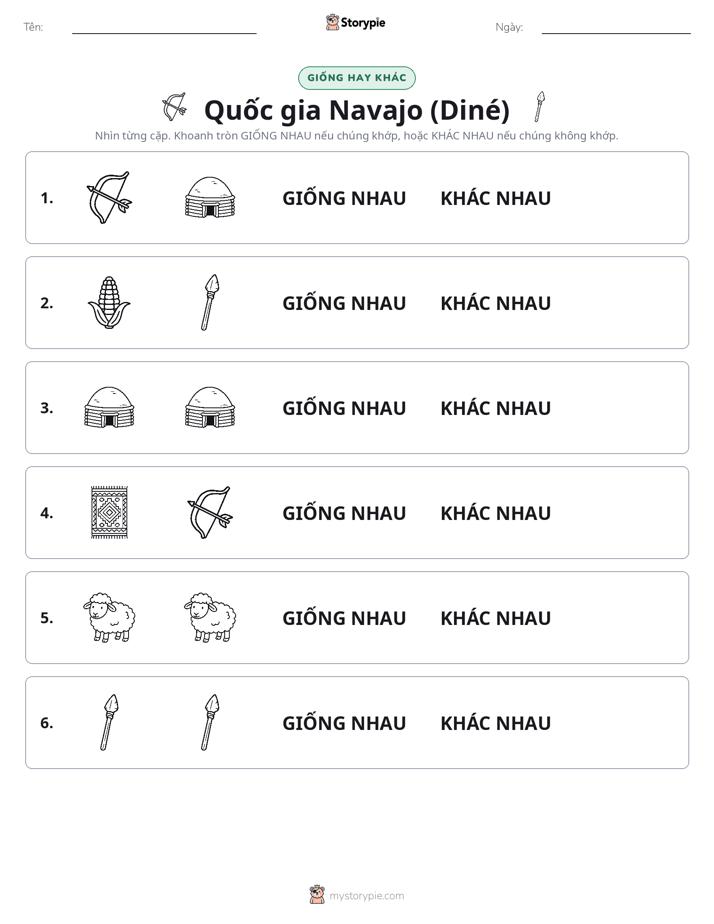 Giống Hay Khác