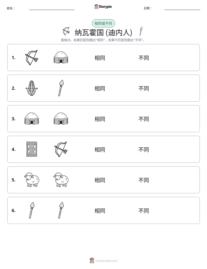 相同或不同