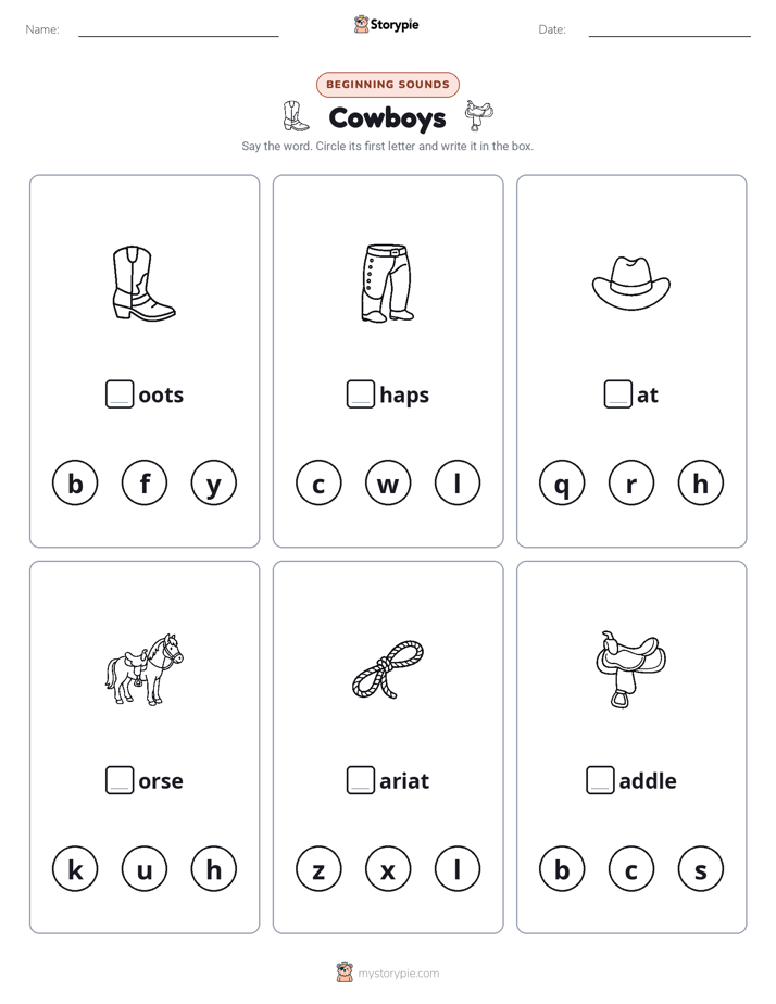 Beginning Sounds