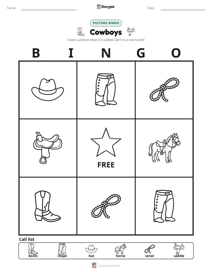 Picture Bingo