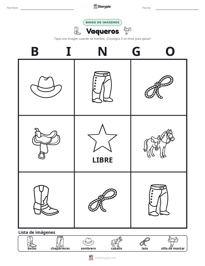 Bingo de Imágenes
