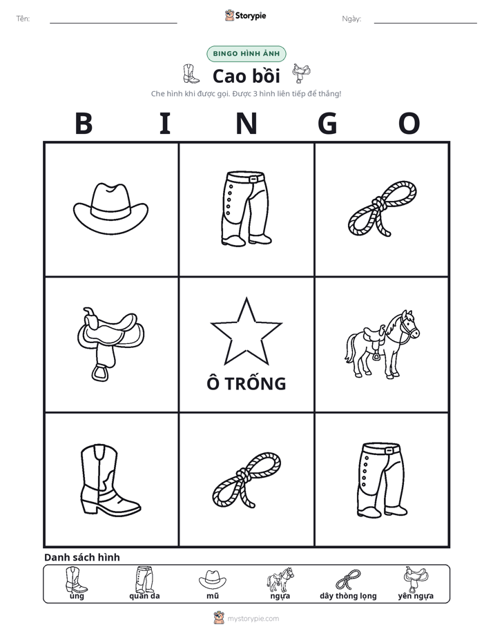 Bingo Hình Ảnh