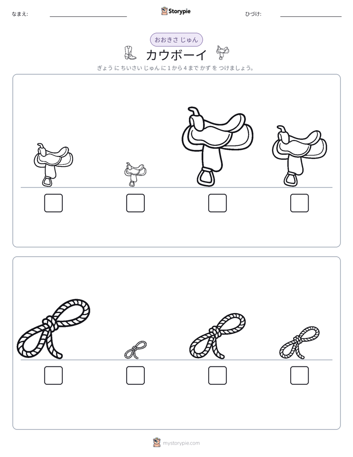 サイズ順