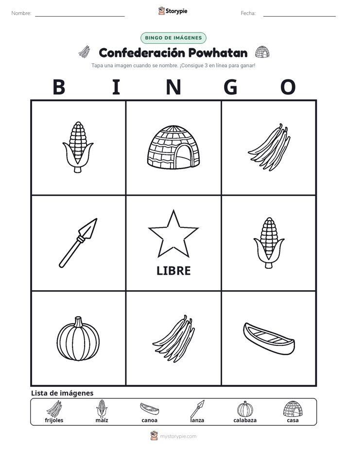 Bingo de Imágenes