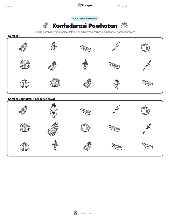 Temukan Perbedaannya