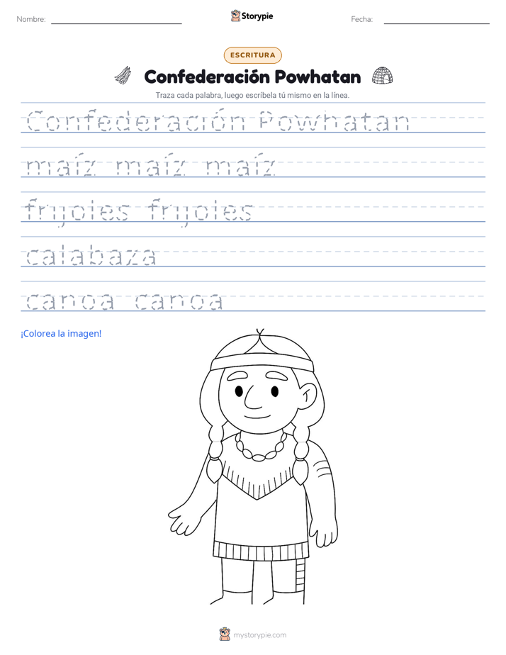 Práctica de Escritura