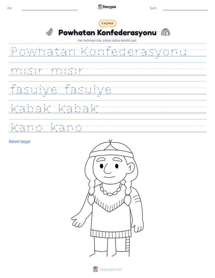 Yazma Pratiği