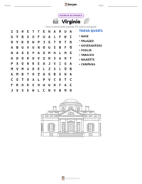 Anteprima della scheda stampabile di Virginia