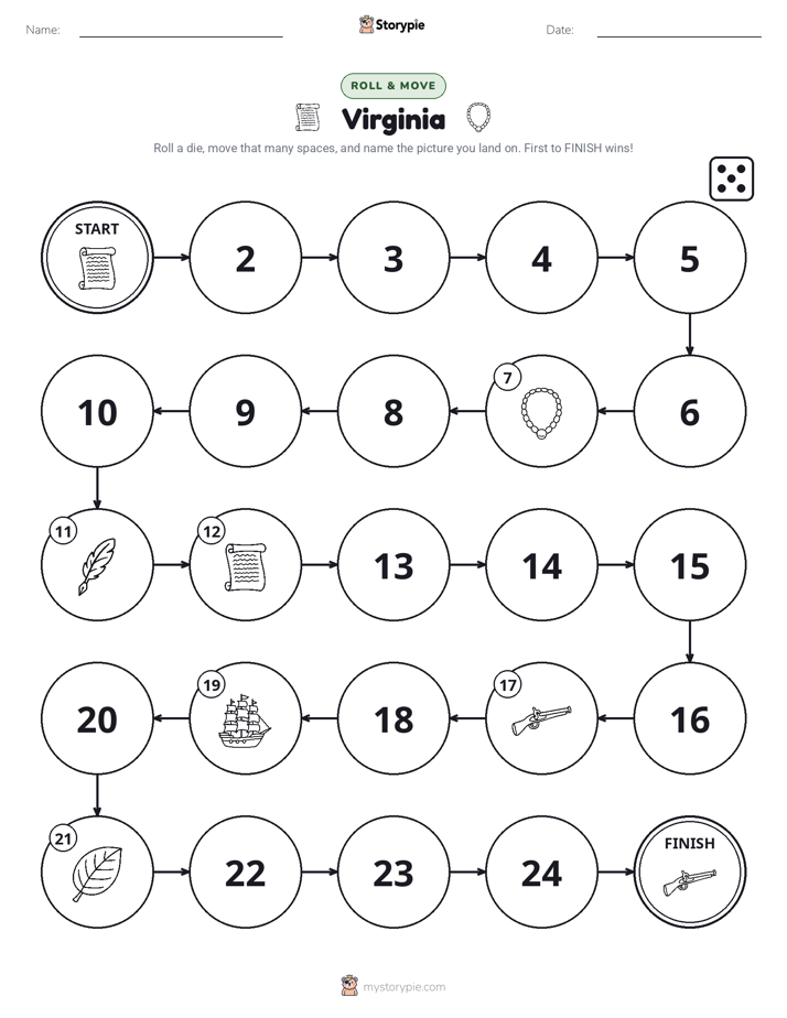 Roll & Move Game
