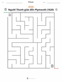 Xem trước tài liệu in sẵn Những người hành hương cập bến Plymouth (1620)