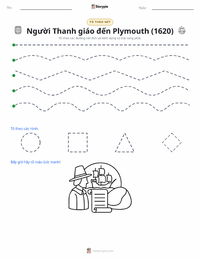 Xem trước tài liệu in sẵn Những người hành hương cập bến Plymouth (1620)