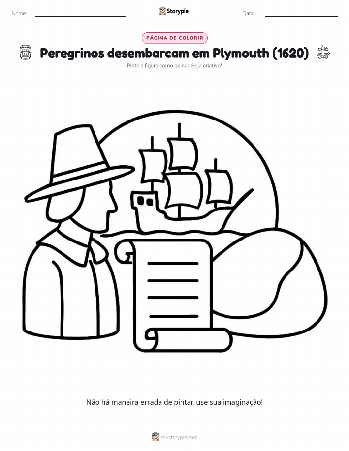 Página para colorir