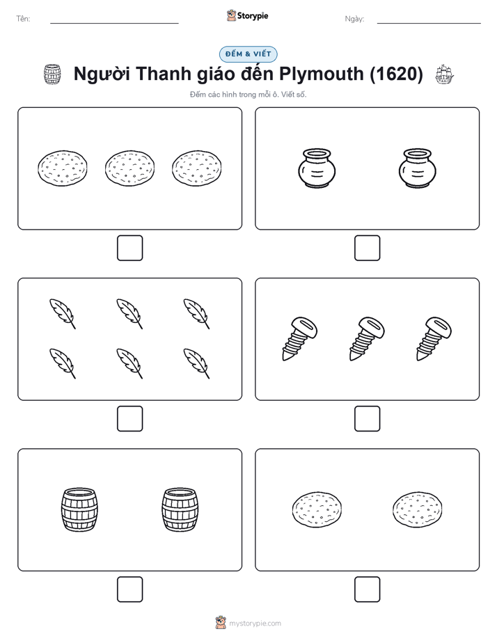 Đếm & Viết