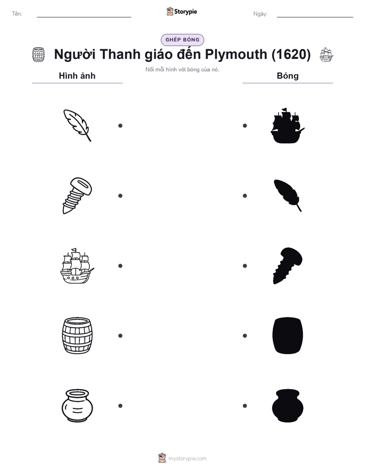 Ghép Hình Bóng