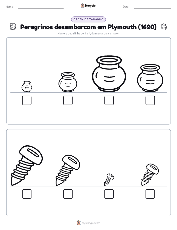 Ordem de Tamanho