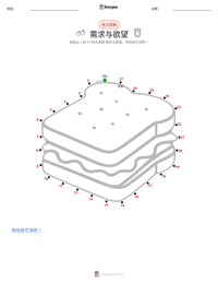 需求与欲望 可打印工作表预览