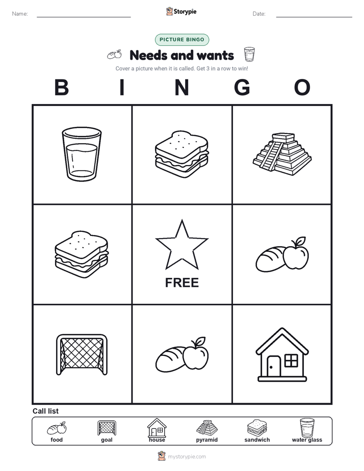 Picture Bingo