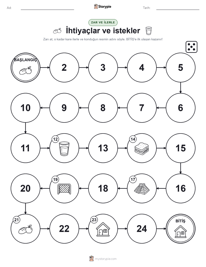 Yuvarla & Hareket Et Oyunu