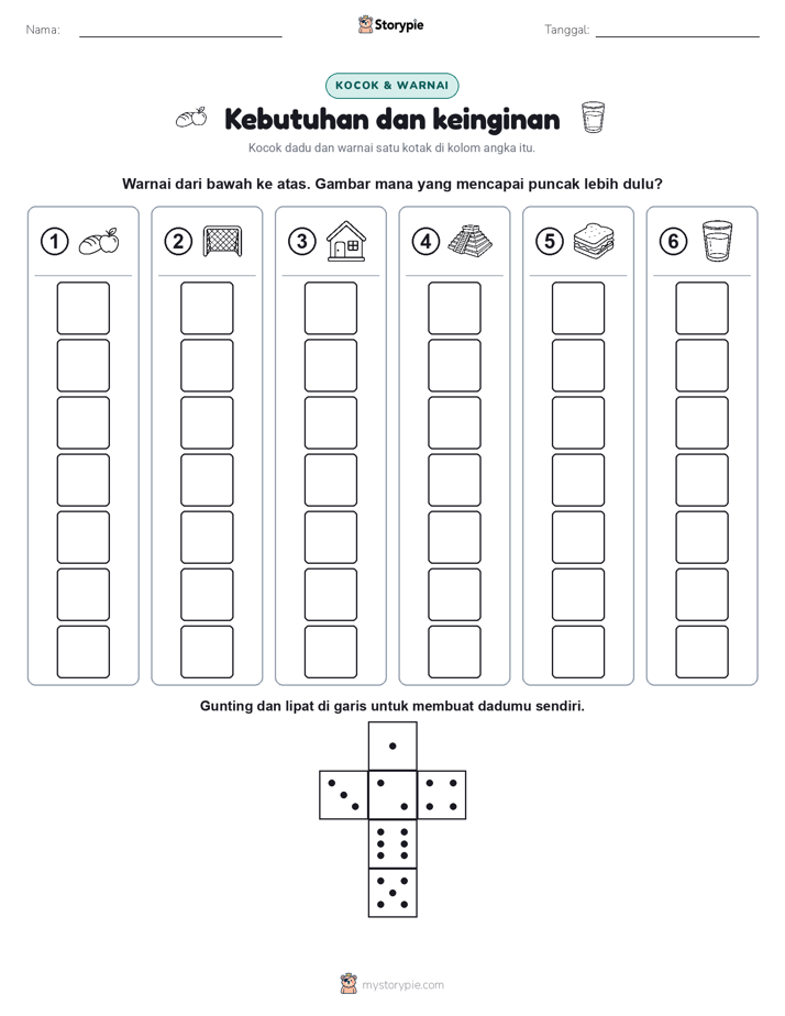 Gulung & Warnai