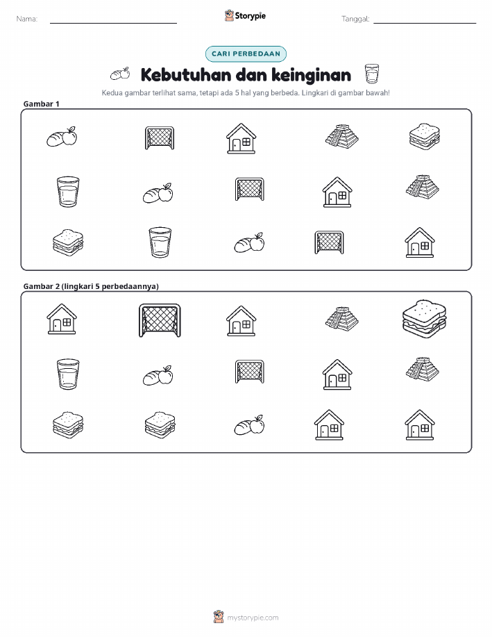 Temukan Perbedaannya