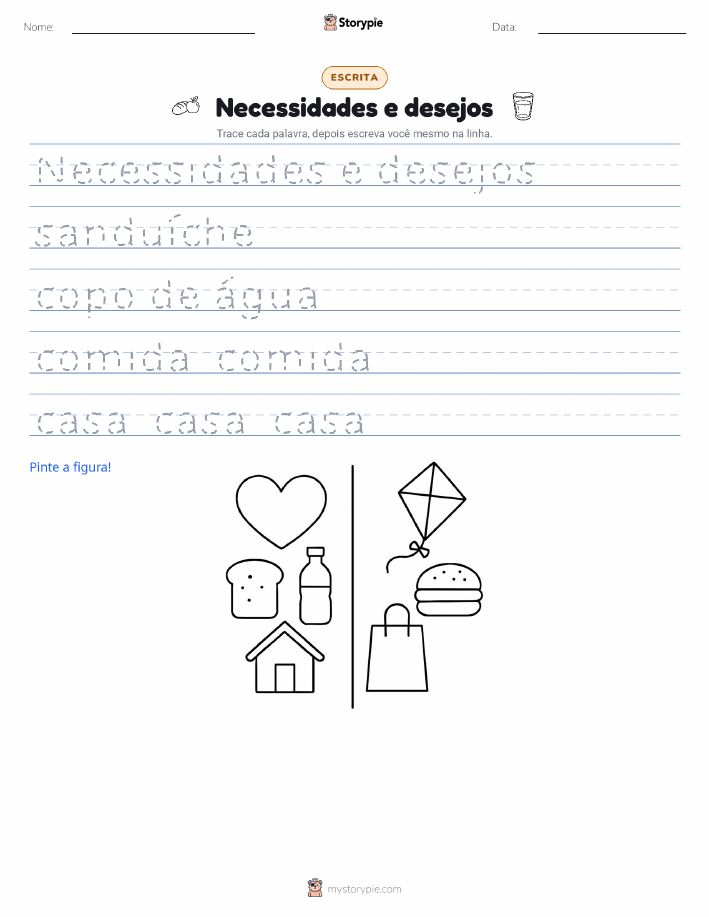 Prática de Escrita