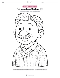 Podgląd drukowalnego arkusza ćwiczeń Abraham Maslow