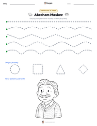 Podgląd drukowalnego arkusza ćwiczeń Abraham Maslow