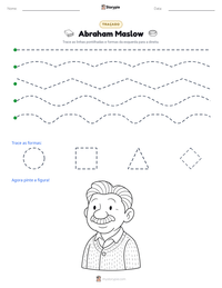 Prévia da folha de atividades imprimível Abraham Maslow