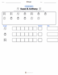 Susan B. Anthony printable worksheet preview