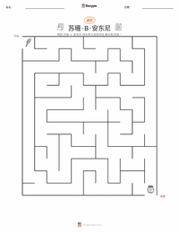 苏珊·安东尼 可打印工作表预览