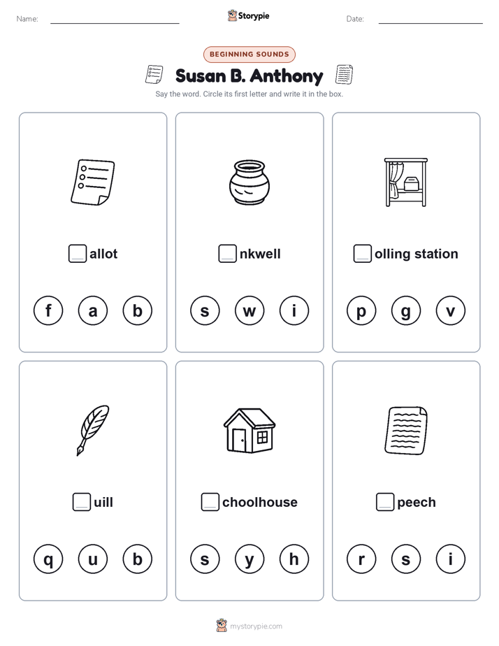 Beginning Sounds