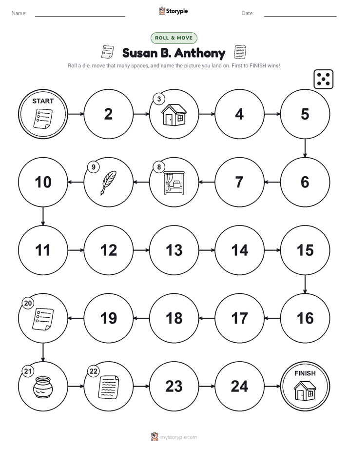 Roll & Move Game