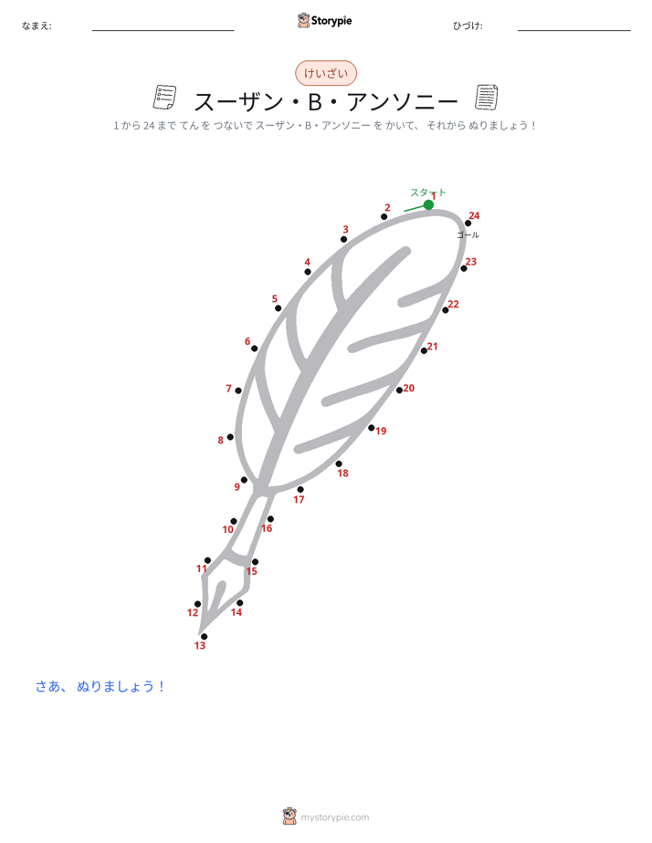 点つなぎ
