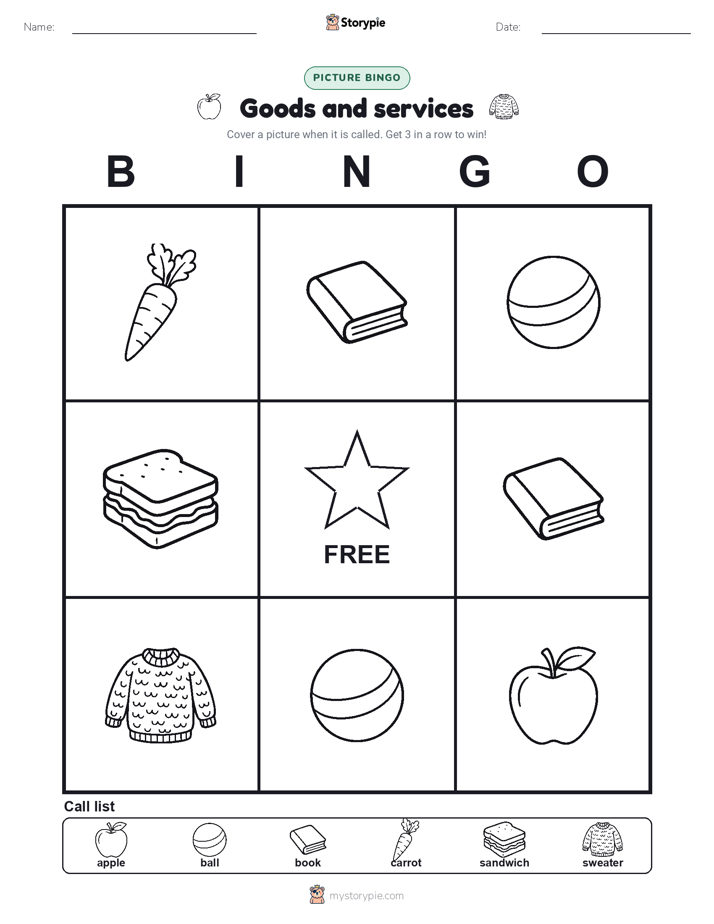 Picture Bingo