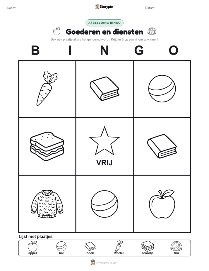 Afbeelding Bingo