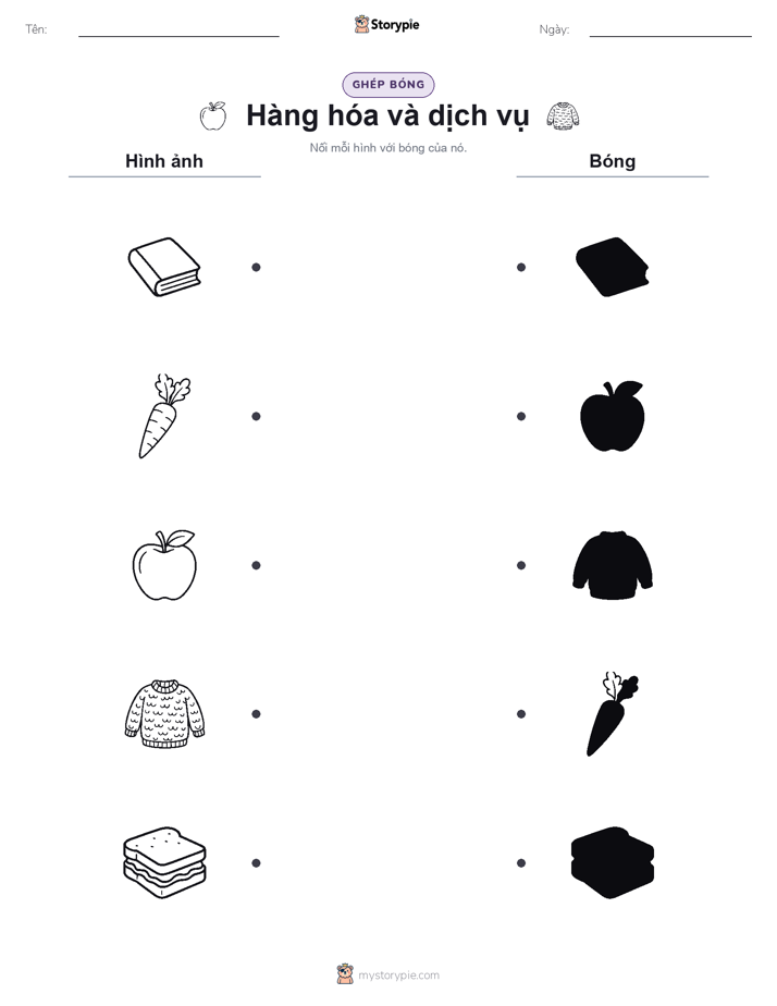 Ghép Hình Bóng
