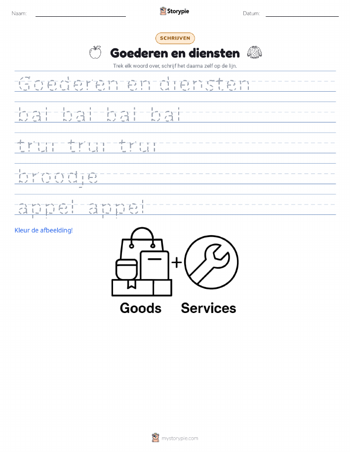 Schrijf Oefening