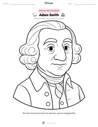 Vista previa de la hoja de trabajo imprimible de Adam Smith