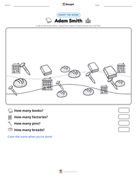 Adam Smith printable worksheet preview