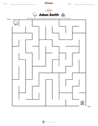 Adam Smith printable worksheet preview